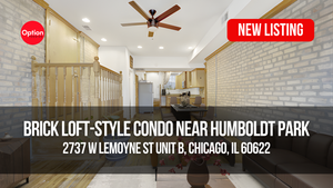 Spacious Brick Loft-Style Condo Near Humboldt Park For Sale: 2737 W LeMoyne St Unit B, Chicago, IL 60622