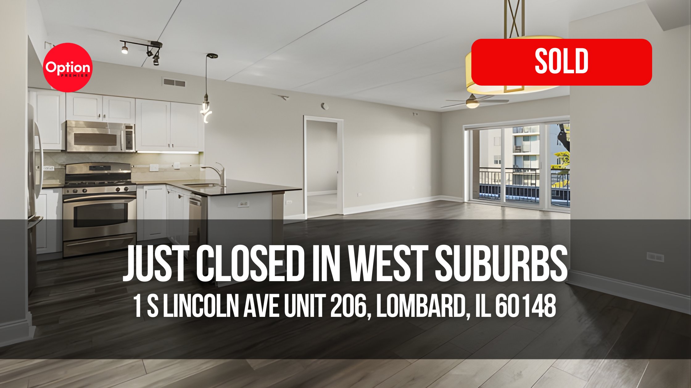 Downtown Lombard Condo Just Closed — 1 S Lincoln Ave Unit 206, Lombard, IL 60148