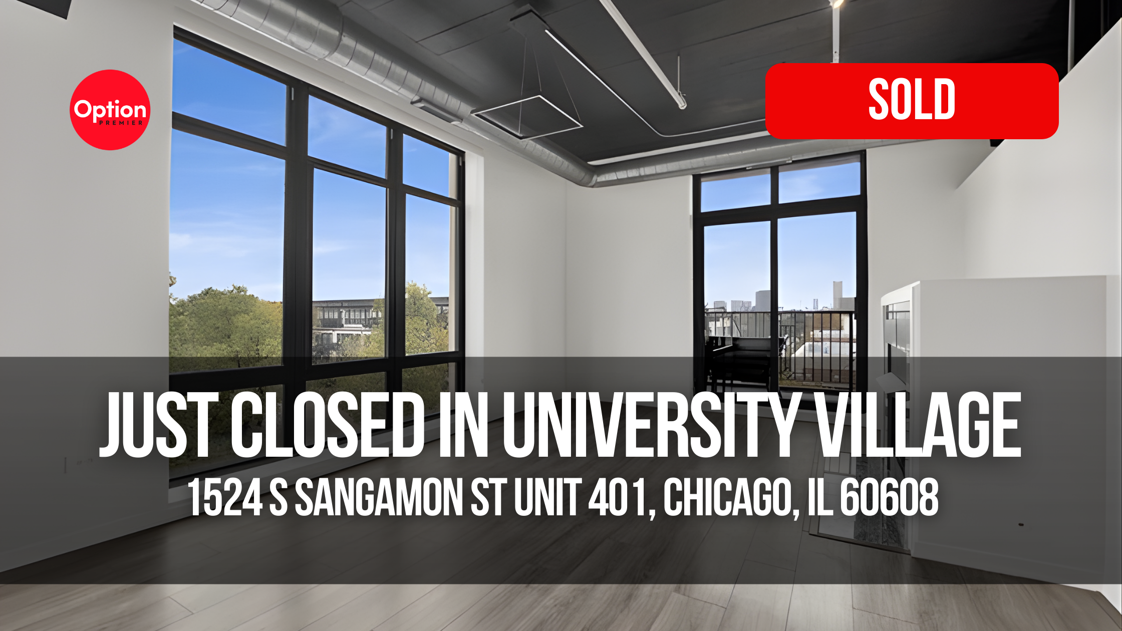 Corner Condo Just Closed in University Village — 1524 S Sangamon St Unit 401, Chicago, IL 60608