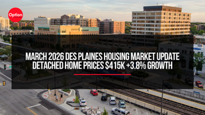 March 2026 Des Plaines Housing Market Update | Detached Home Prices $415K +3.8% Growth