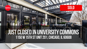 Corner Loft Just Closed in University Commons — 1150 W 15th St Unit 201, Chicago, IL 60608
