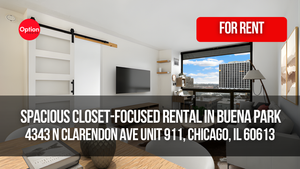 Spacious Closet-Focused Rental in Buena Park: 4343 N Clarendon Ave Unit 911, Chicago, IL 60613