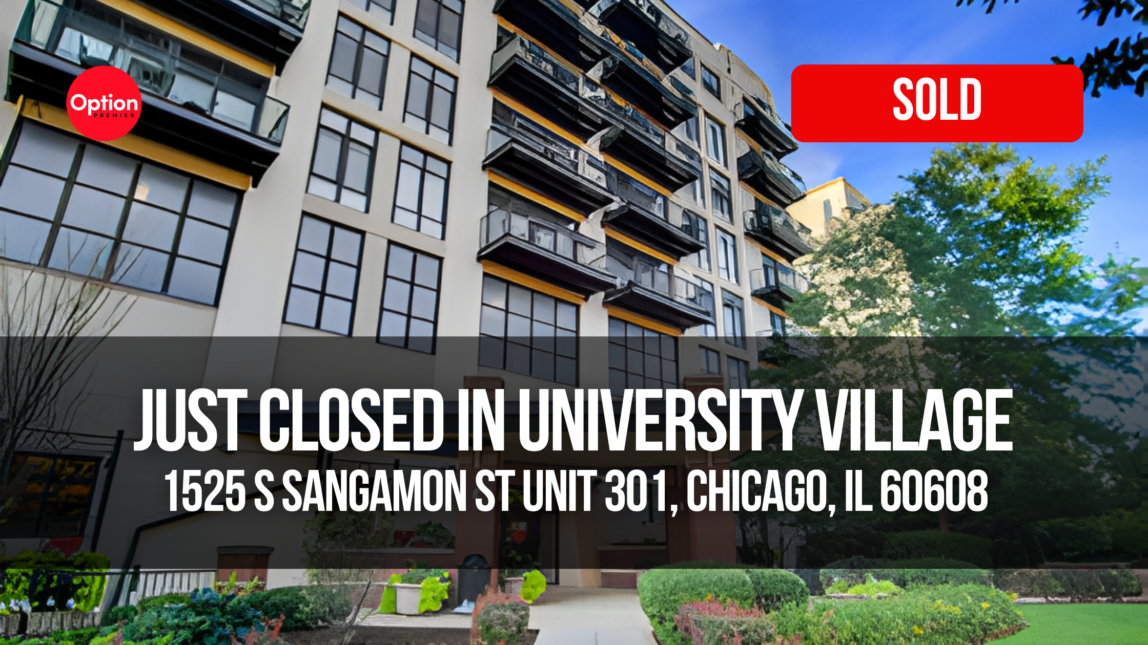 Sun-Drenched Corner Loft Just Closed in University Village — 1525 S Sangamon St Unit 301, Chicago, IL 60608