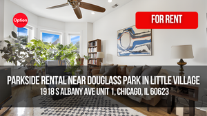 Parkside Rental Near Douglass Park in Little Village: 1918 S Albany Ave Unit 1, Chicago, IL 60623