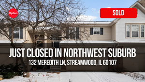 Spacious Townhome Backing to Woods Just Sold in Streamwood — 132 Meredith Ln, Streamwood, IL 60107