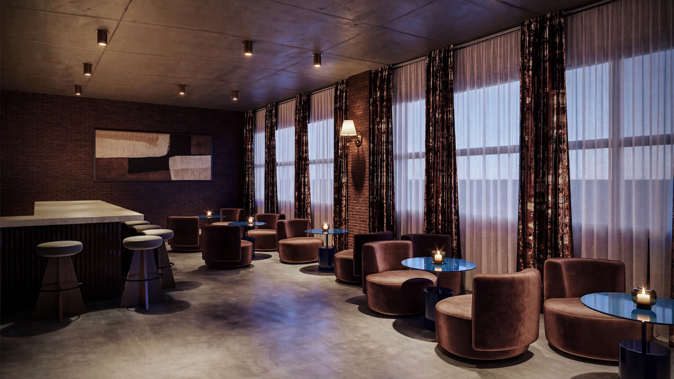 Speakeasy rendering (first floor) courtesy of SITU Design