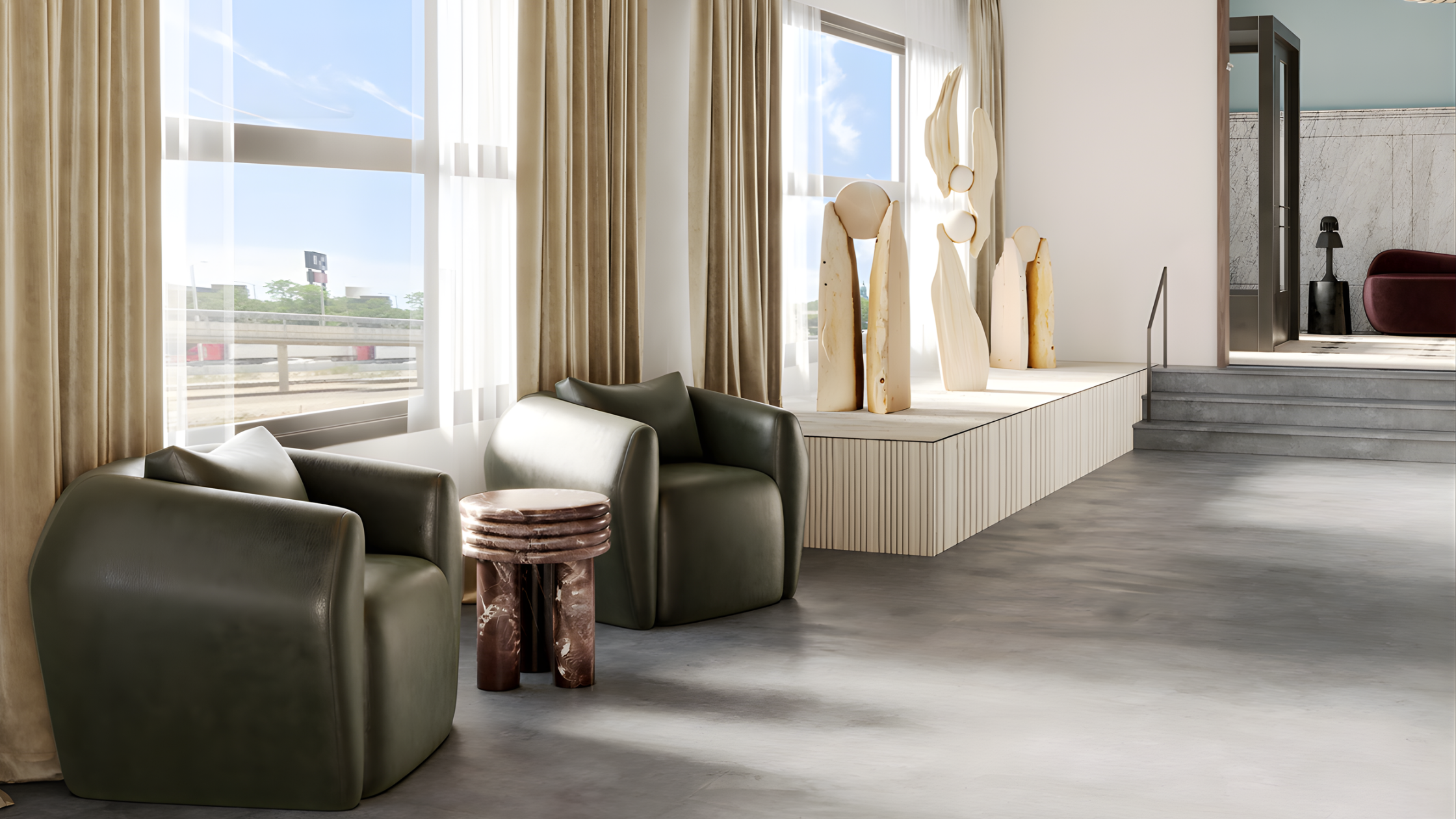 Lobby rendering courtesy of SITU Design