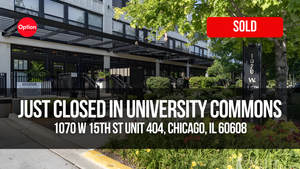 Penthouse Loft Just Closed in University Commons — 1070 W 15th St Unit 404, Chicago, IL 60608