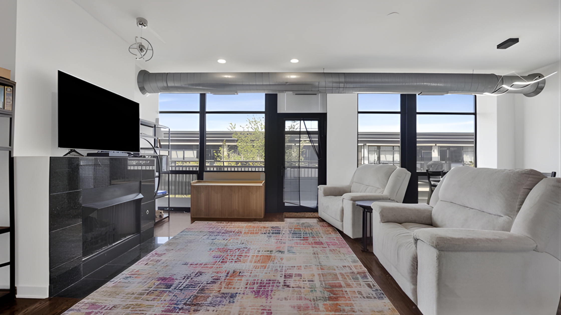 Top-Floor Loft With Private Balcony in University Commons: 1150 W 15th St Unit 401, Chicago, IL 60608