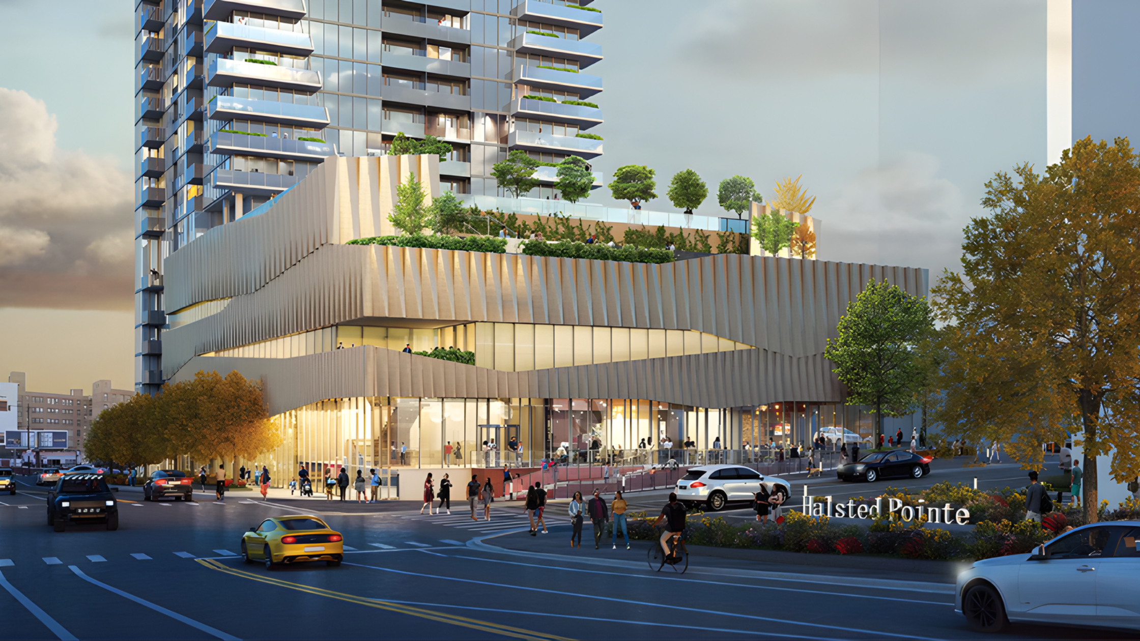 Halsted Pointe Breaks Ground on 46-Story Tower on Goose Island