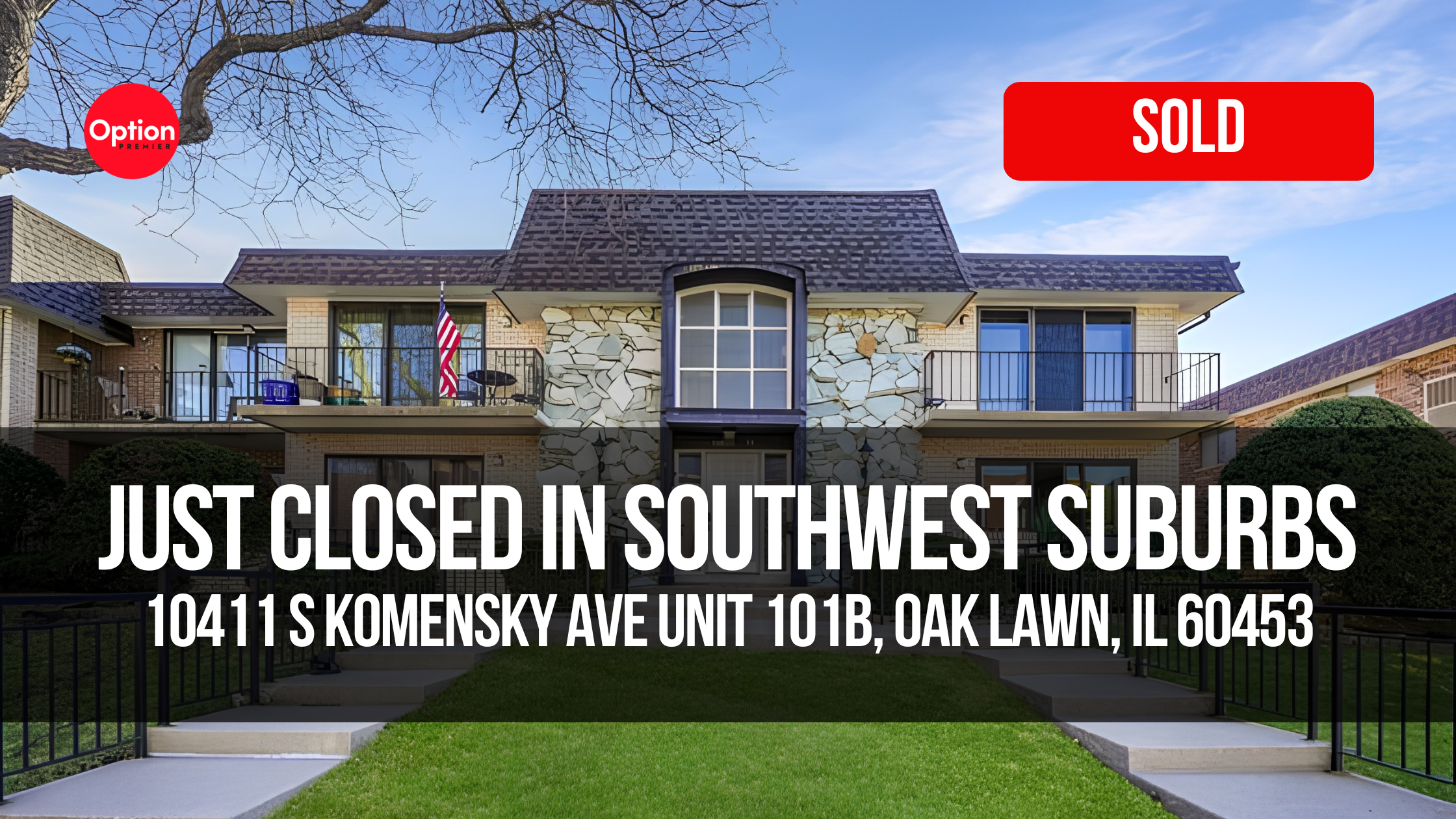 First-Floor Condo with Private Garage Just Closed — 10411 S Komensky Ave Unit 101B, Oak Lawn, IL 60453