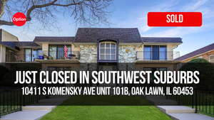 First-Floor Condo with Private Garage Just Closed — 10411 S Komensky Ave Unit 101B, Oak Lawn, IL 60453