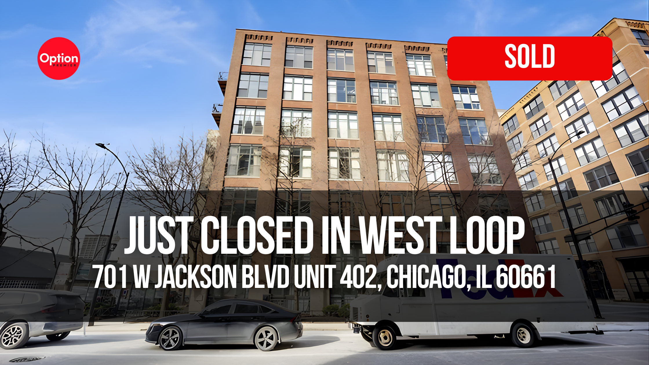 Timber Loft with Skyline Views Just Closed — 701 W Jackson Blvd Unit 402, Chicago, IL 60661