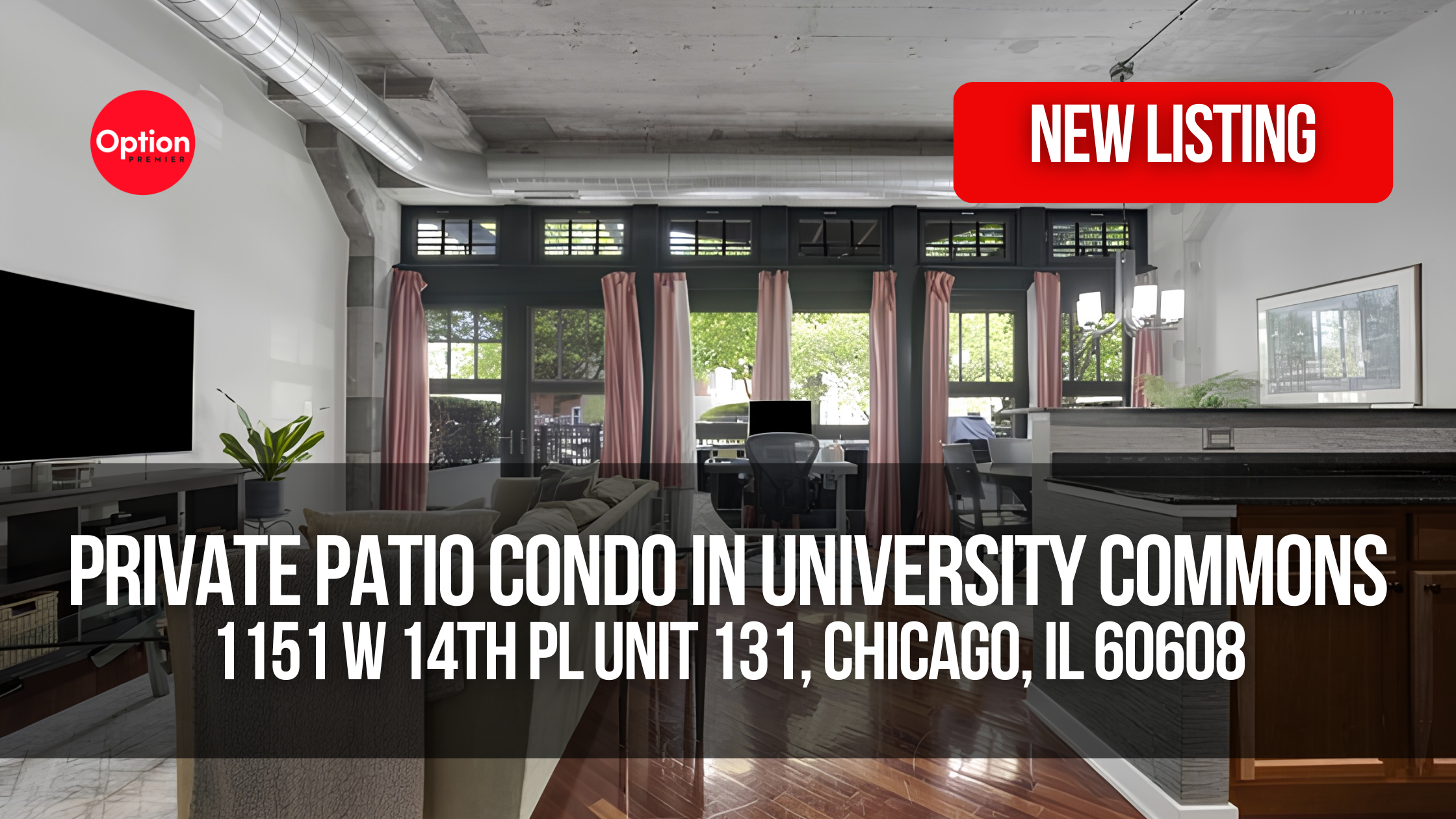 Private Patio Condo With Gated Entry in University Commons: 1151 W 14th Pl Unit 131, Chicago, IL 60608