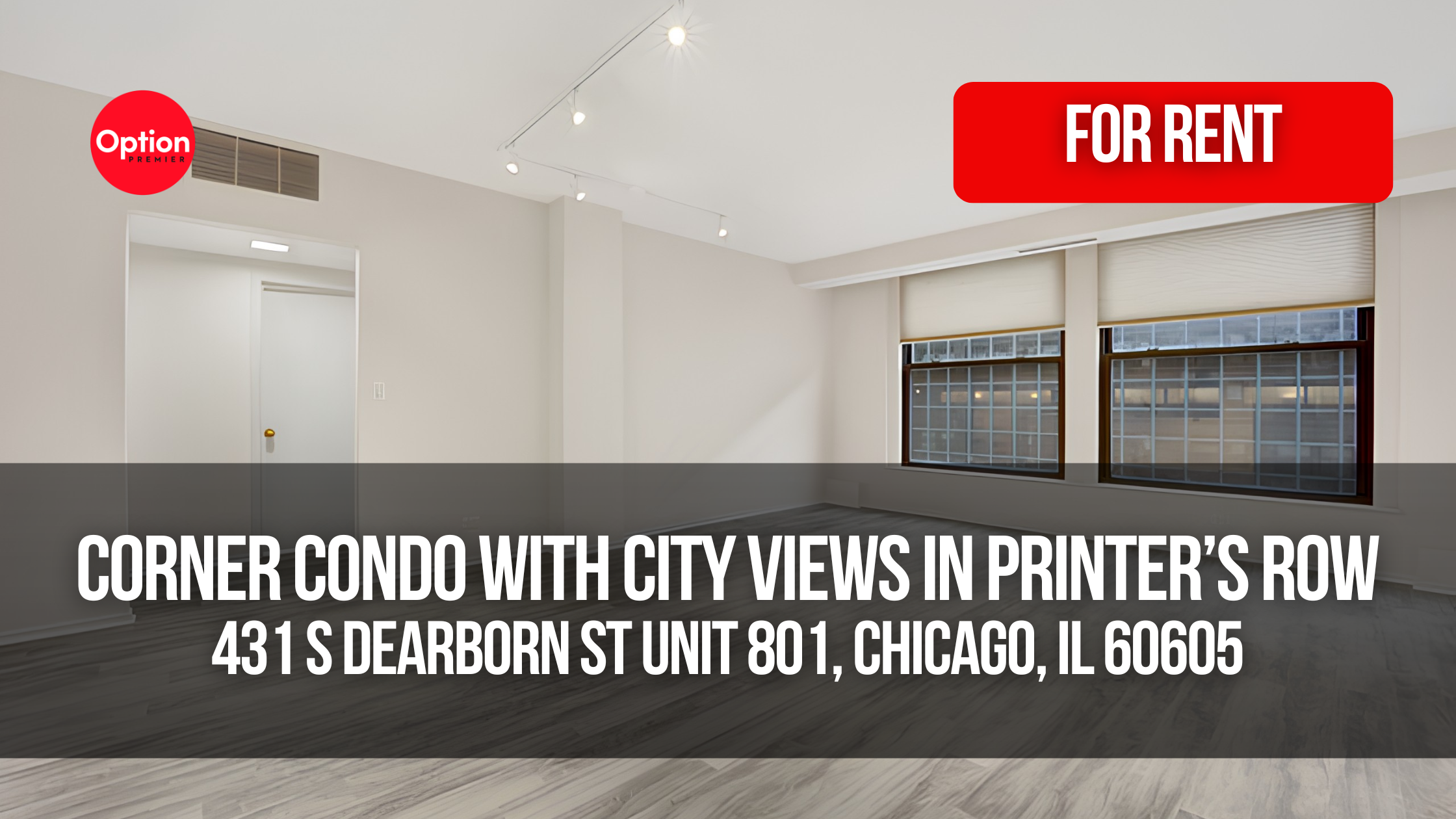 Corner Condo With City Views in Printer’s Row: 431 S Dearborn St Unit 801, Chicago, IL 60605