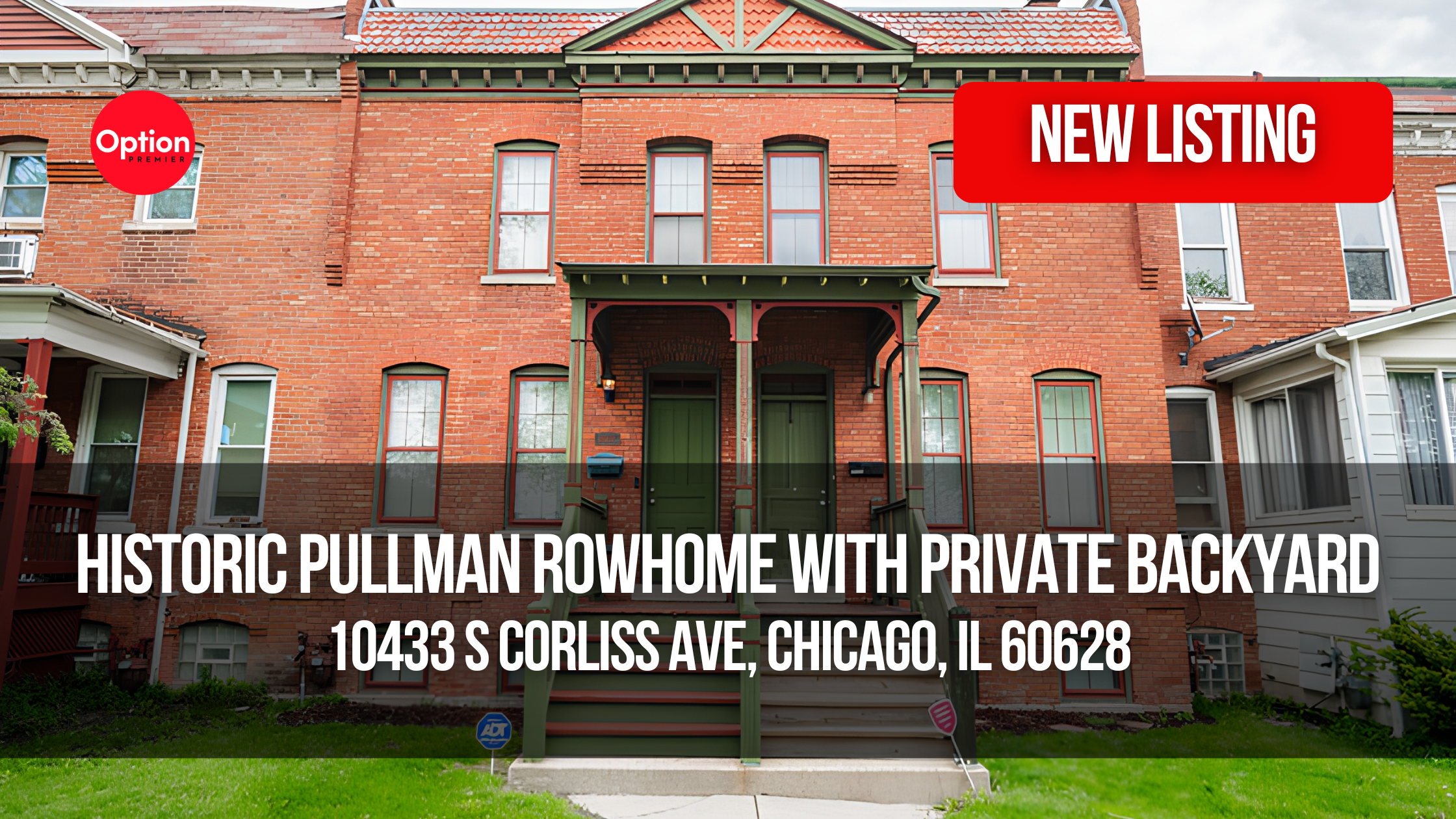 Historic Pullman Rowhome With Private Backyard: 10433 S Corliss Ave, Chicago, IL 60628