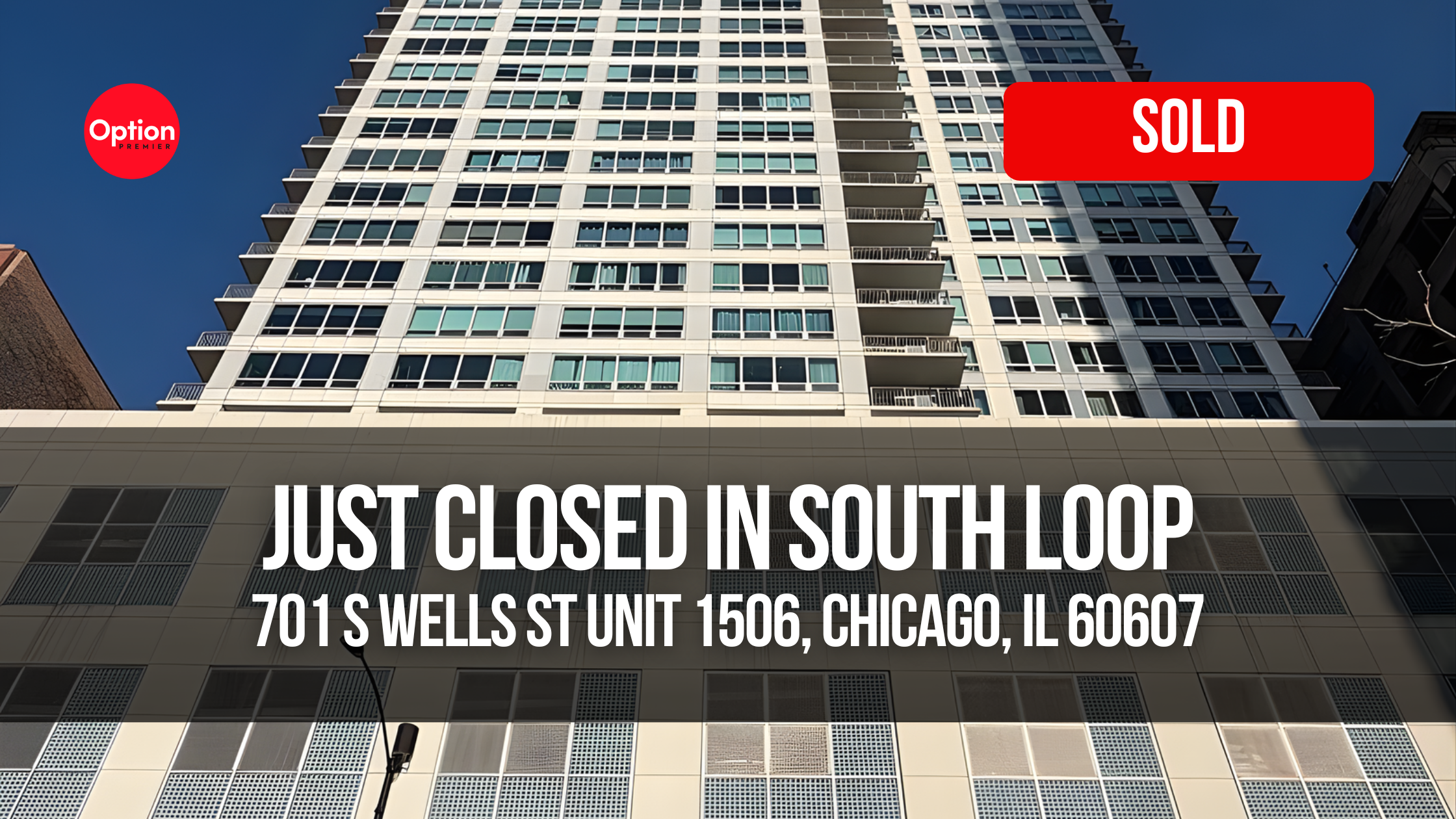 River View Condo Just Closed in Printer’s Row — 701 S Wells St Unit 1506, Chicago, IL 60607
