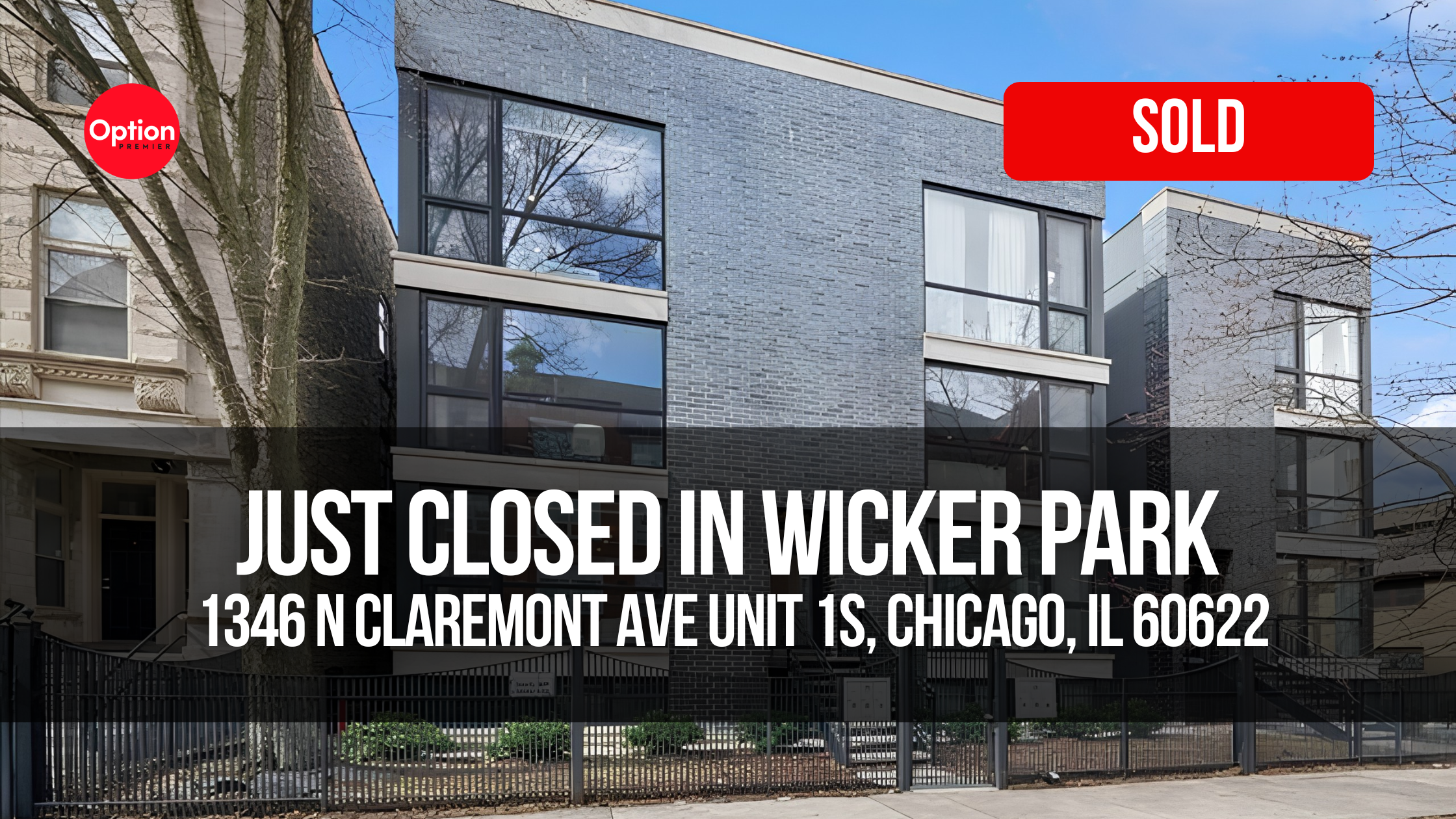 Luxury Duplex Just Closed in Wicker Park — 1346 N Claremont Ave Unit 1S, Chicago, IL 60622