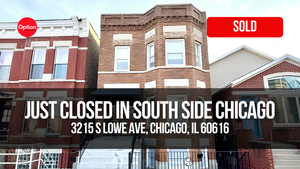 Rare 3-Unit Building Just Closed in Bridgeport — 3215 S Lowe Ave, Chicago, IL 60616