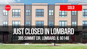 New Construction Townhome Just Closed in Lombard — 385 Summit Cir, Lombard, IL 60148
