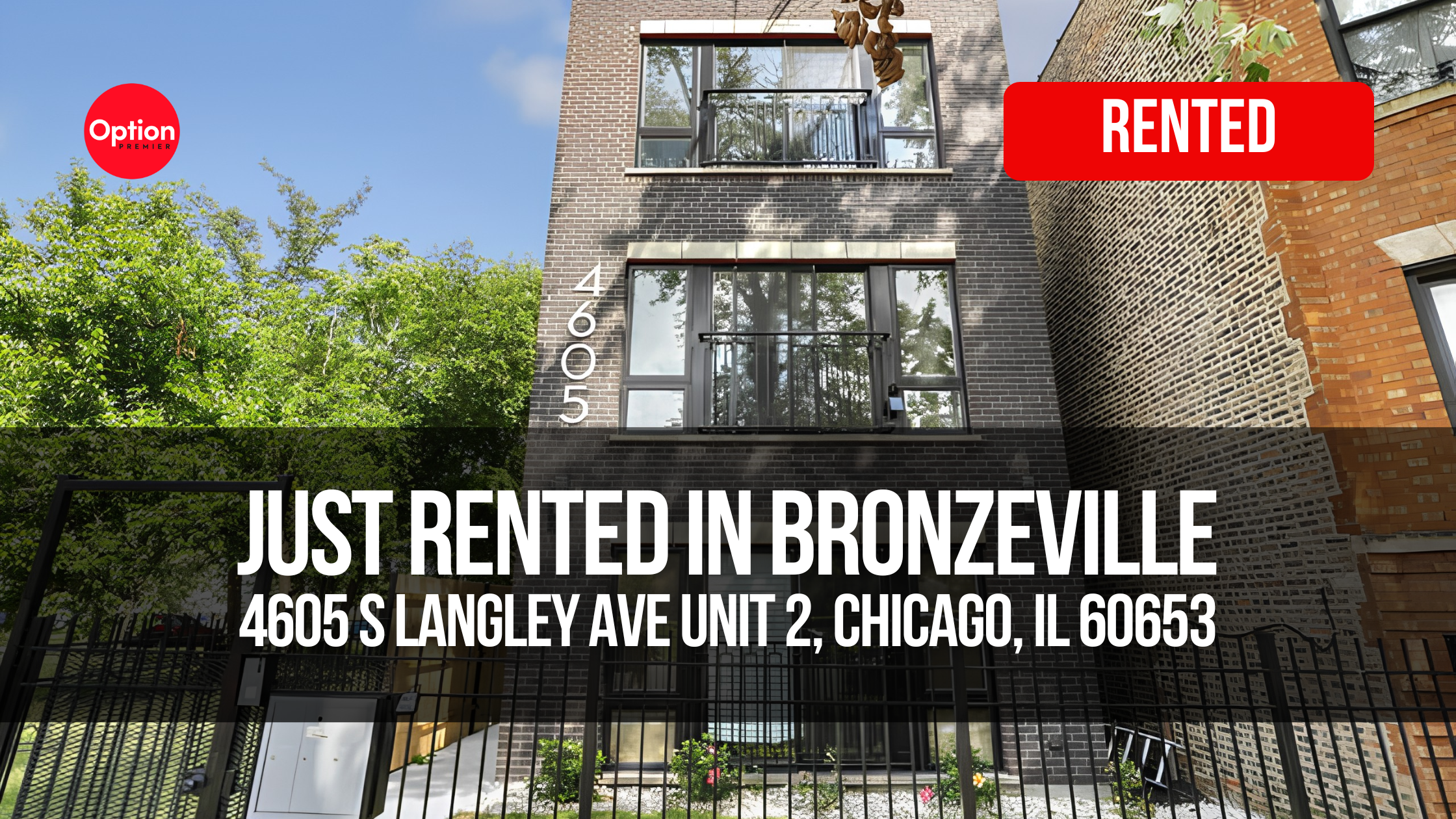 New Construction Rental Just Rented in Bronzeville — 4605 S Langley Ave Unit 2, Chicago, IL 60653