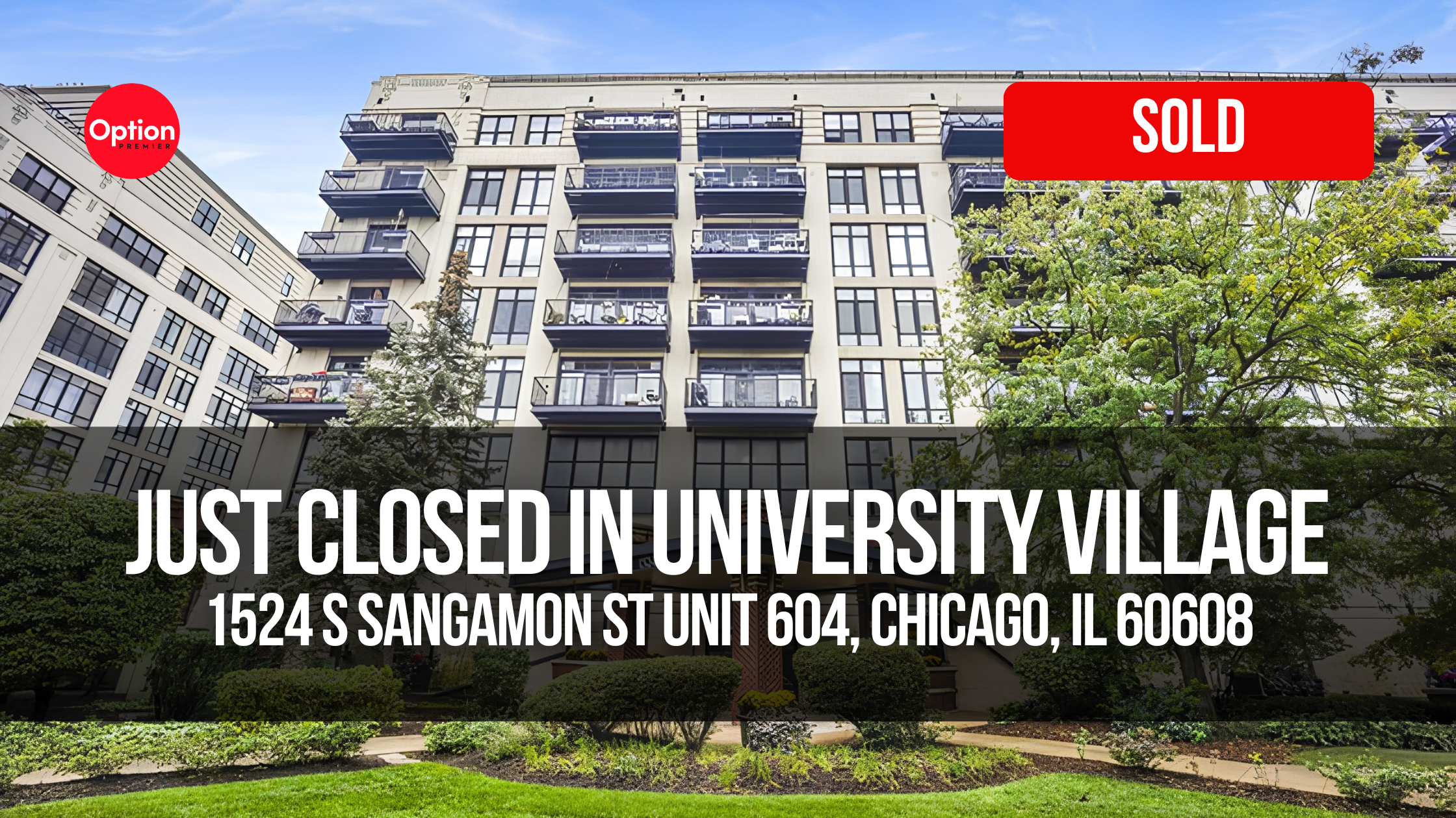 Skyline View Condo Just Closed in University Village — 1524 S Sangamon St Unit 604, Chicago, IL 60608