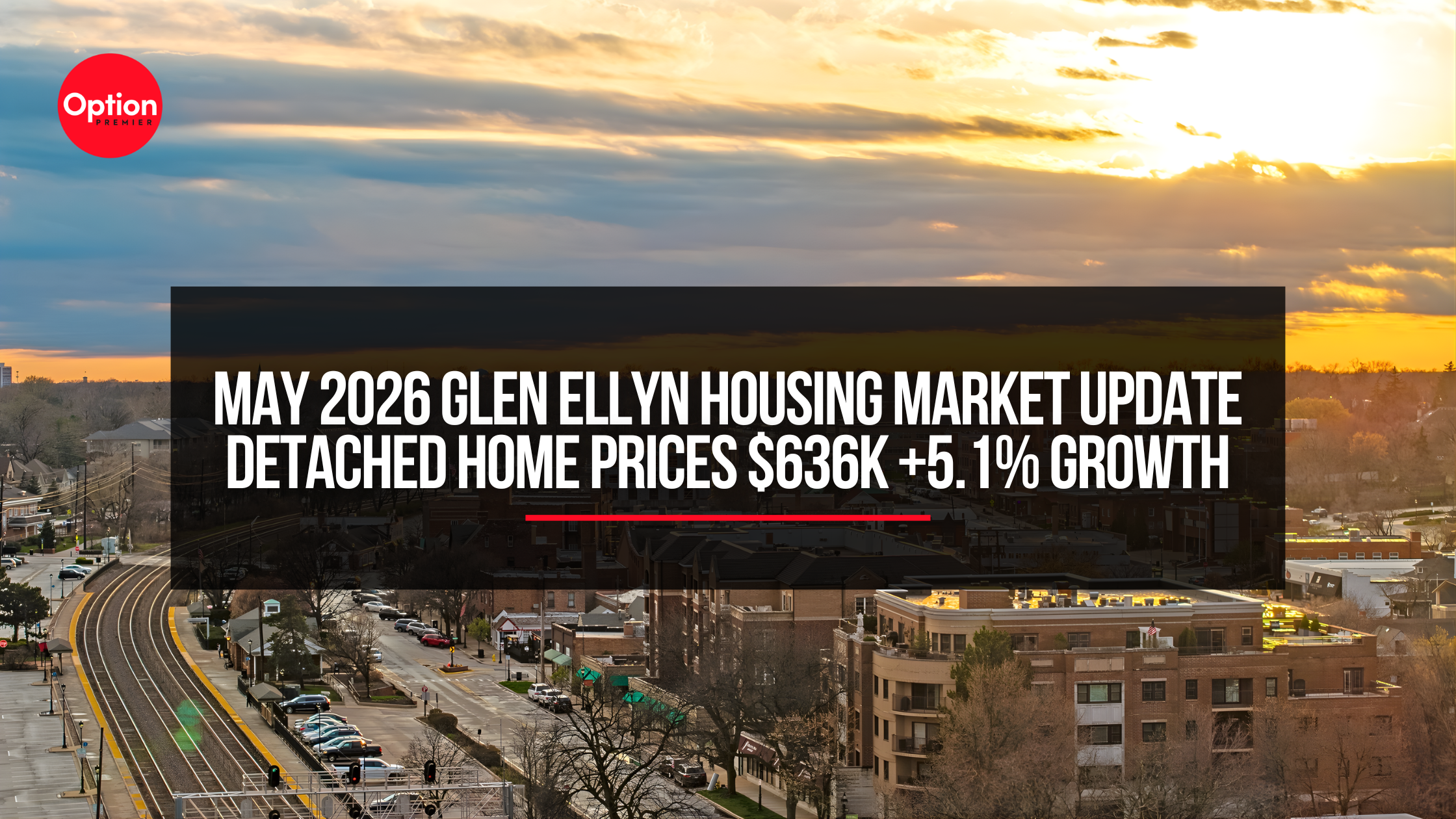 May 2026 Glen Ellyn Housing Market Update | Detached Home Prices $636K +5.1% Growth