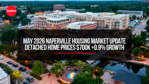 May 2026 Naperville Housing Market Update | Detached Home Prices $700K +0.9% Growth
