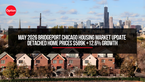 May 2026 Bridgeport Chicago Housing Market Update | Detached Home Prices $589K +12.6% Growth