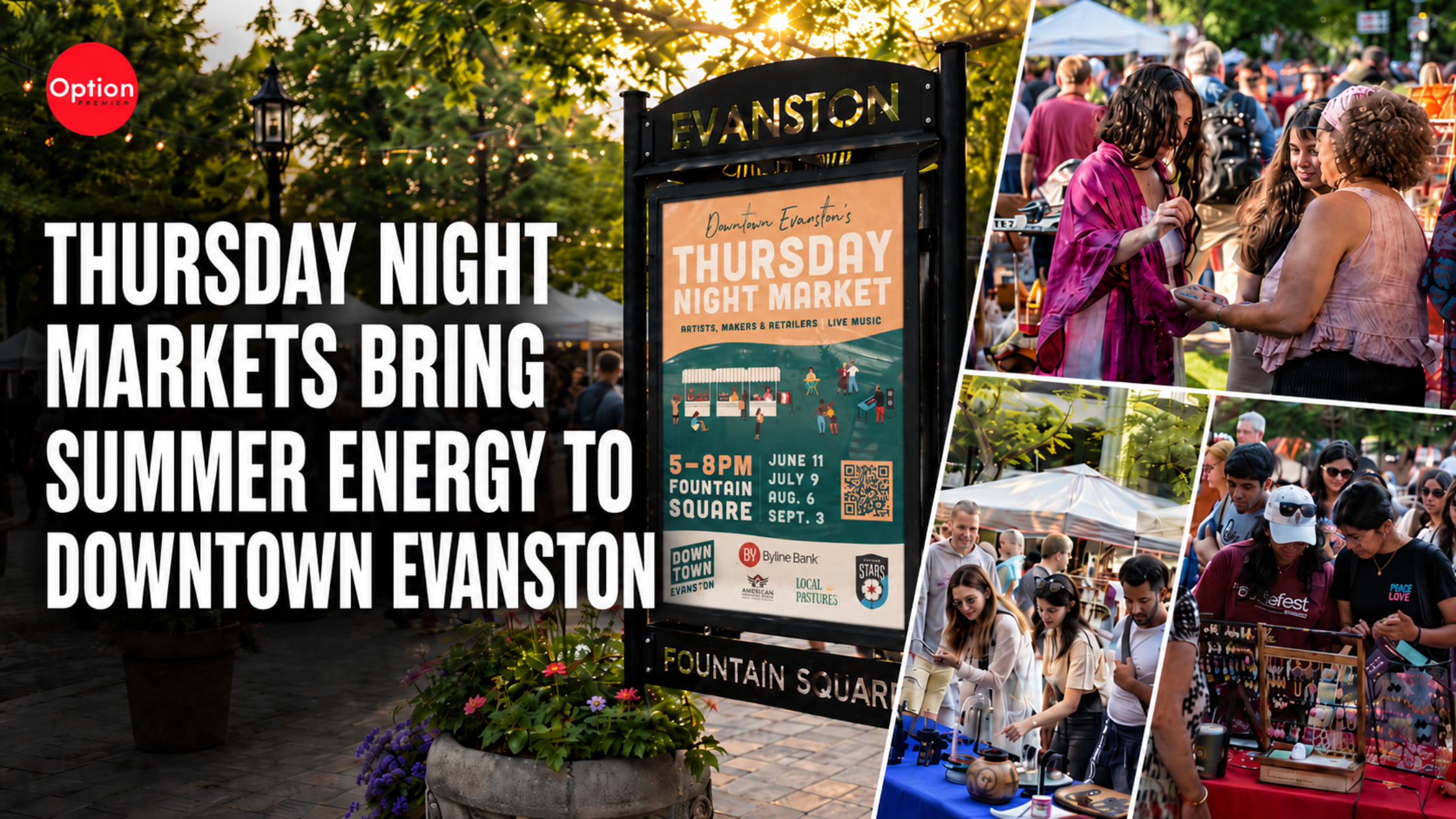Thursday Night Markets Bring Summer Energy to Downtown Evanston