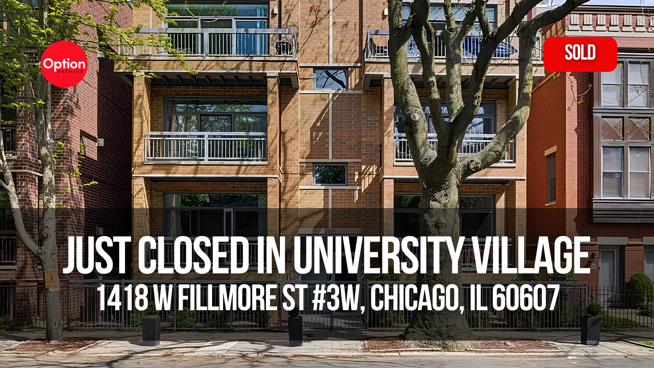 Condo Just Closed in University Village — 1418 W Fillmore St #3W, Chicago, IL 60607