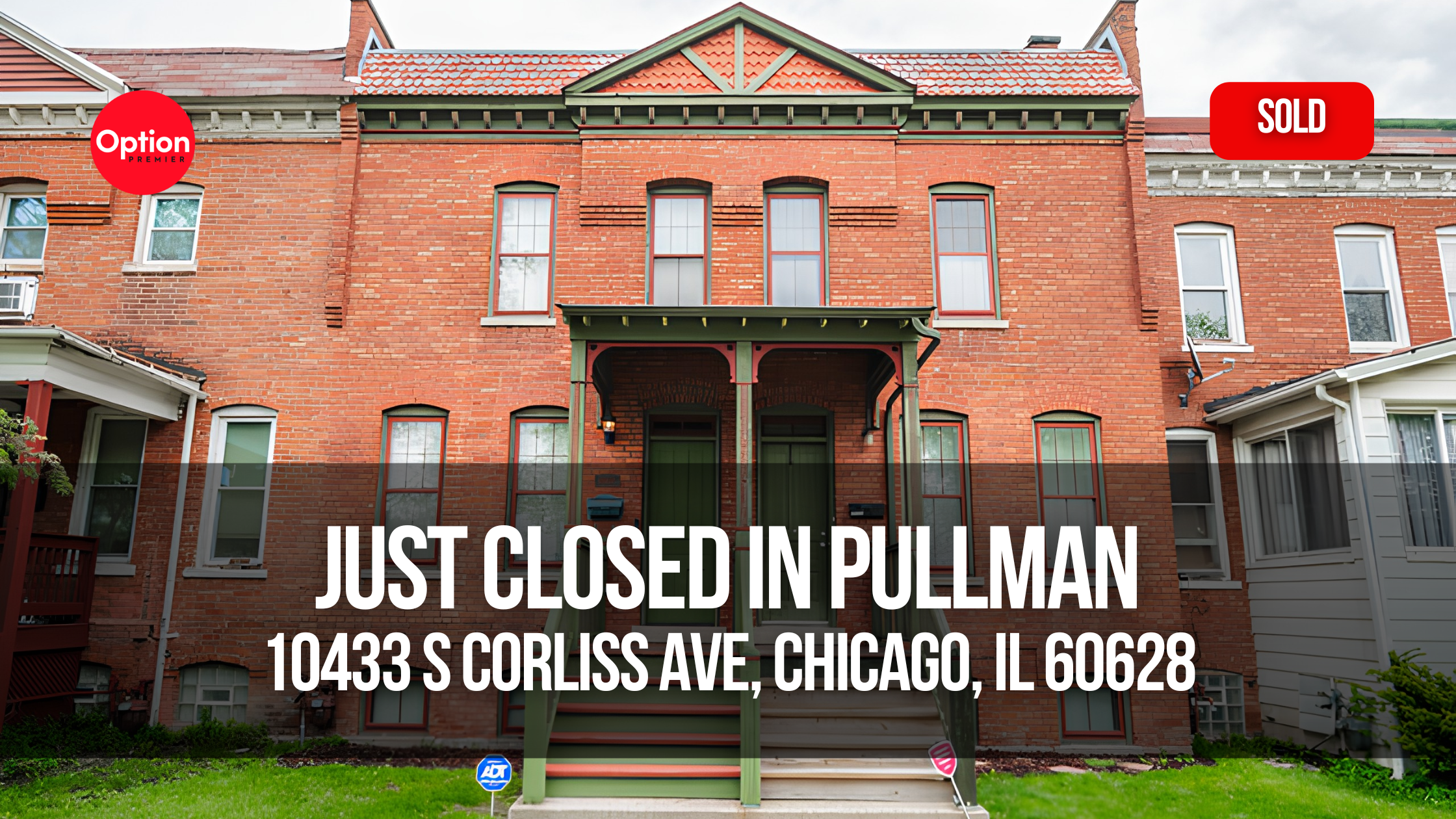 Historic Pullman Rowhome Just Closed — 10433 S Corliss Ave, Chicago, IL 60628