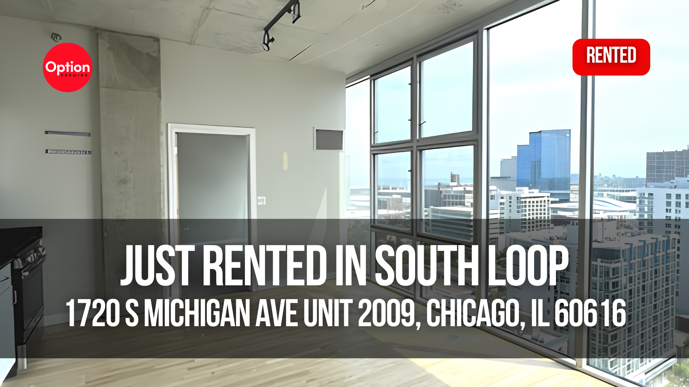 Lake View Condo Just Rented in South Loop — 1720 S Michigan Ave Unit 2009, Chicago, IL 60616