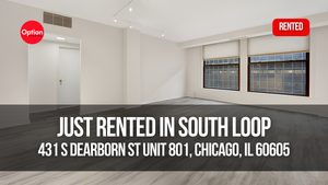 Corner Condo Just Rented in South Loop — 431 S Dearborn St Unit 801, Chicago, IL 60605