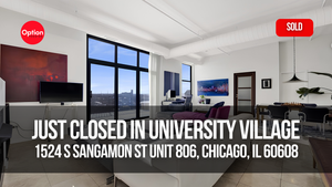 Penthouse Loft Just Closed in University Village — 1524 S Sangamon St Unit 806, Chicago, IL 60608