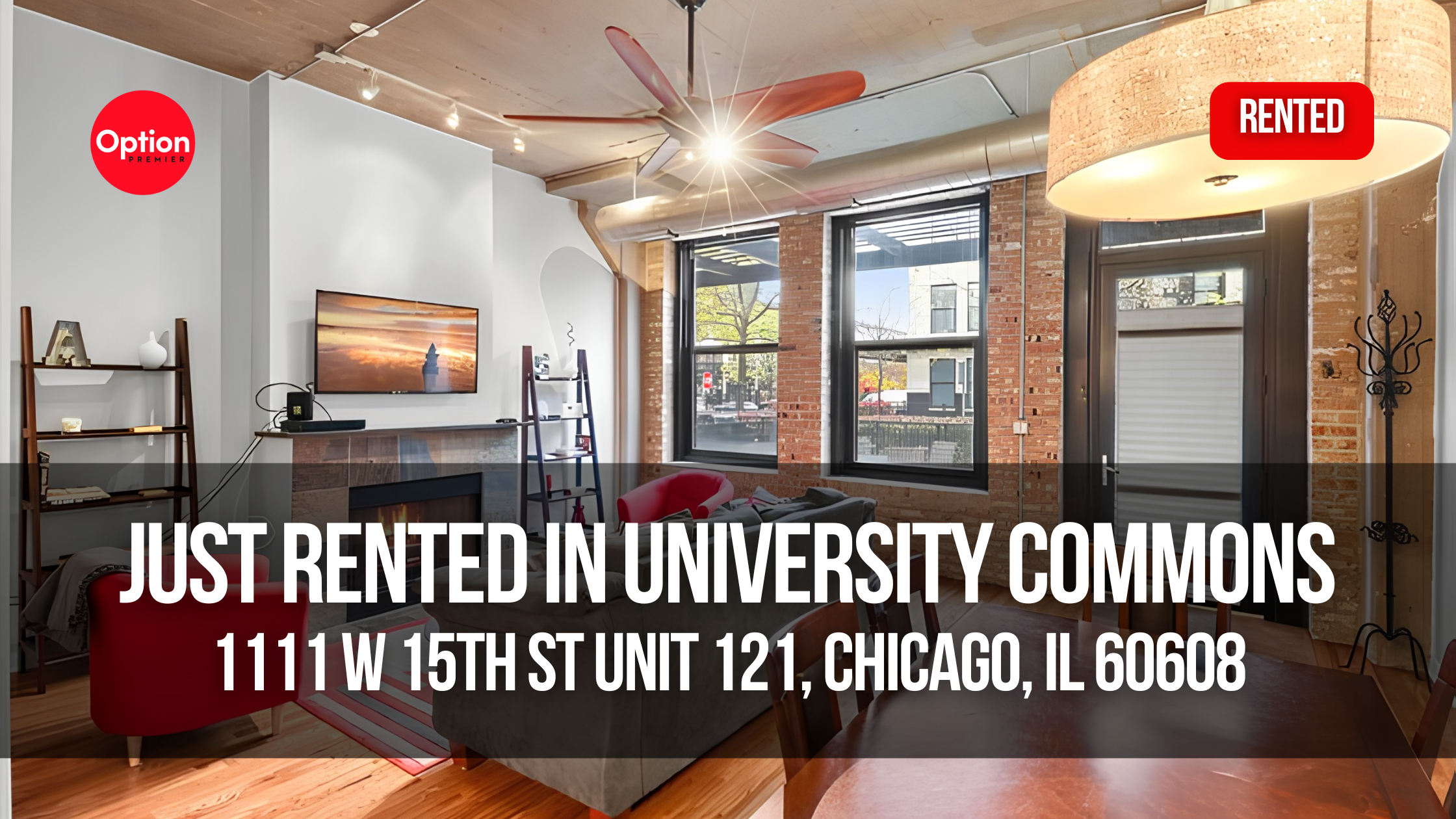 Just Rented in University Commons — 1111 W 15th St Unit 121, Chicago, IL 60608