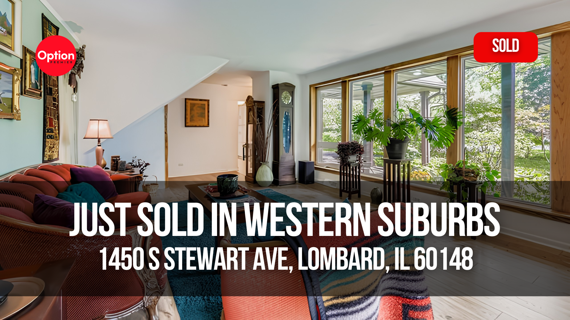 Spacious Single-Family Home Just Closed in Lombard — 1450 S Stewart Ave, Lombard, IL 60148