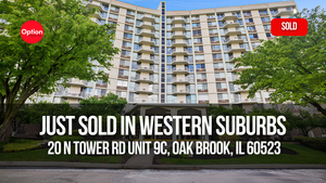 Studio Residence Just Closed in Oak Brook — 20 N Tower Rd Unit 9C, Oak Brook, IL 60523