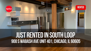 Timber Loft Condo Just Rented in South Loop — 900 S Wabash Ave Unit 401, Chicago, IL 60605