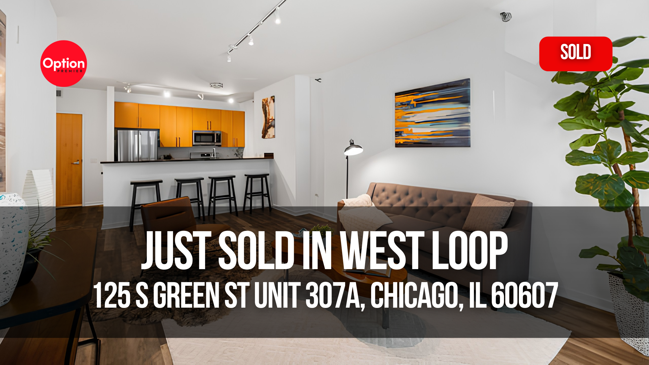 One-Bedroom Condo Just Closed in West Loop / Greektown — 125 S Green St Unit 307A, Chicago, IL 60607