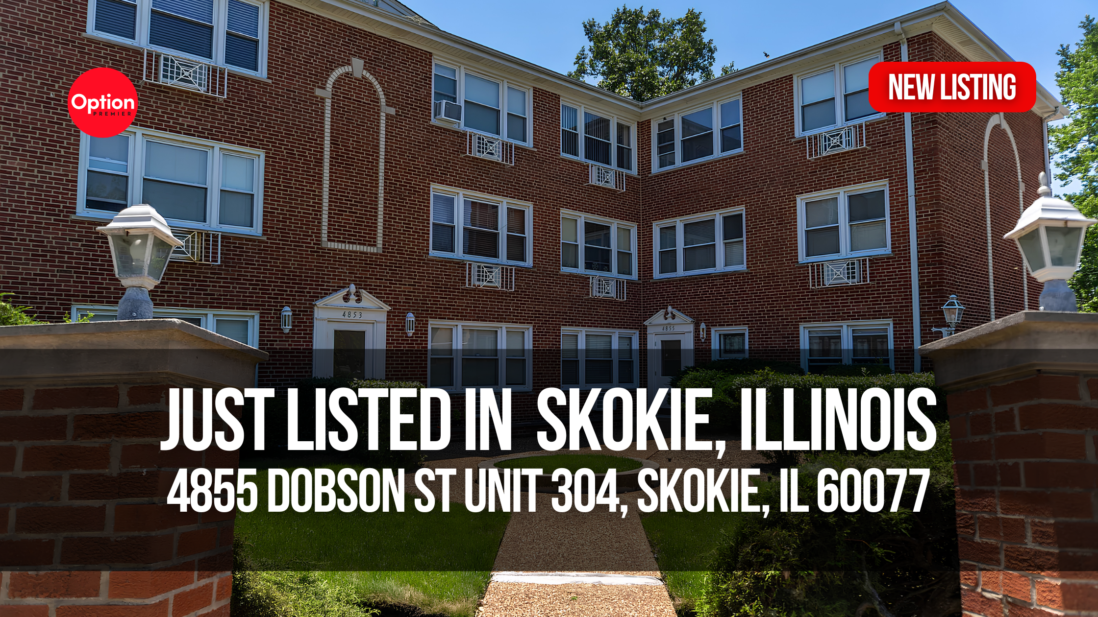 Top-Floor Corner Condo in Skokie: 4855 Dobson St Unit 304, Skokie, IL 60077