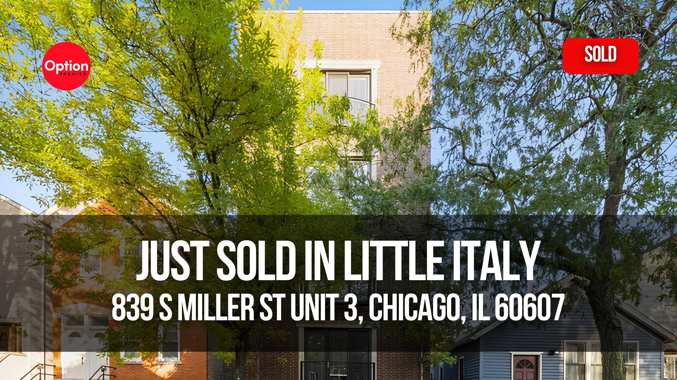 Condo Just Closed in Little Italy — 839 S Miller St Unit 3, Chicago, IL 60607