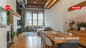 Timber Triplex Under $700K With Rooftop Deck in South Loop: 1727 S Indiana Ave Apt 416, Chicago, IL 60616