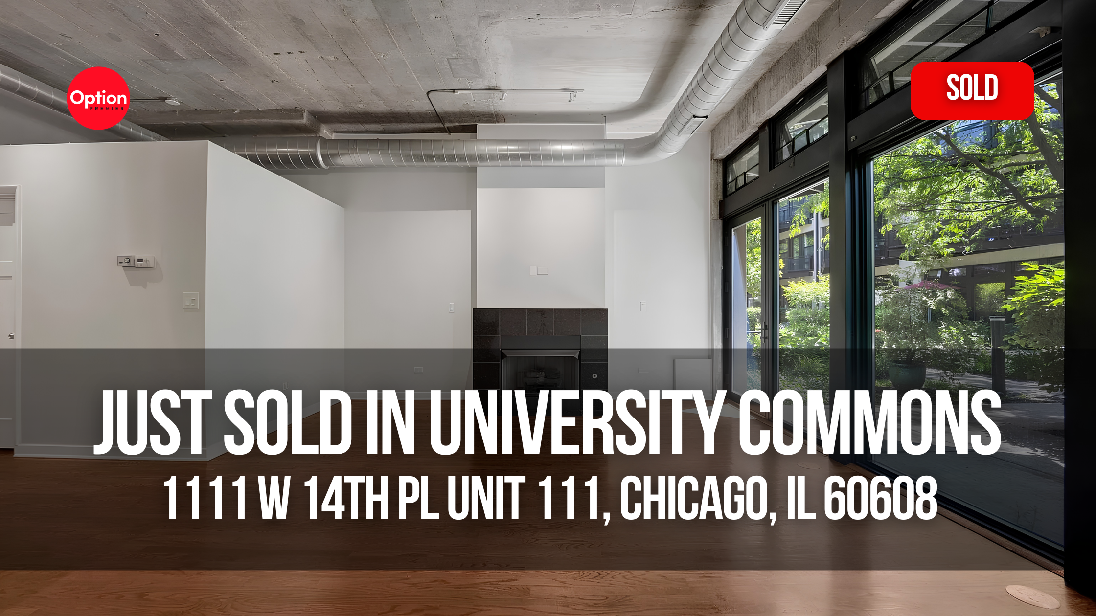 Loft Condo Just Closed in University Commons — 1111 W 14th Pl Unit 111, Chicago, IL 60608