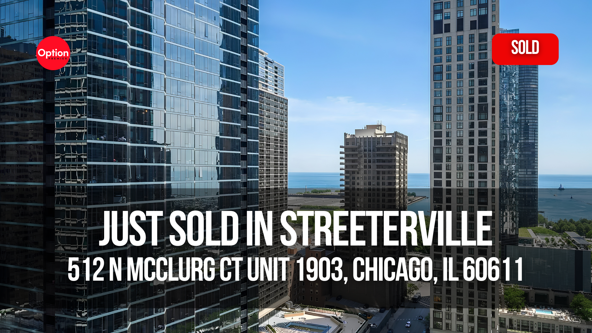 Studio Condo Just Closed in Streeterville — 512 N McClurg Ct Unit 1903, Chicago, IL 60611