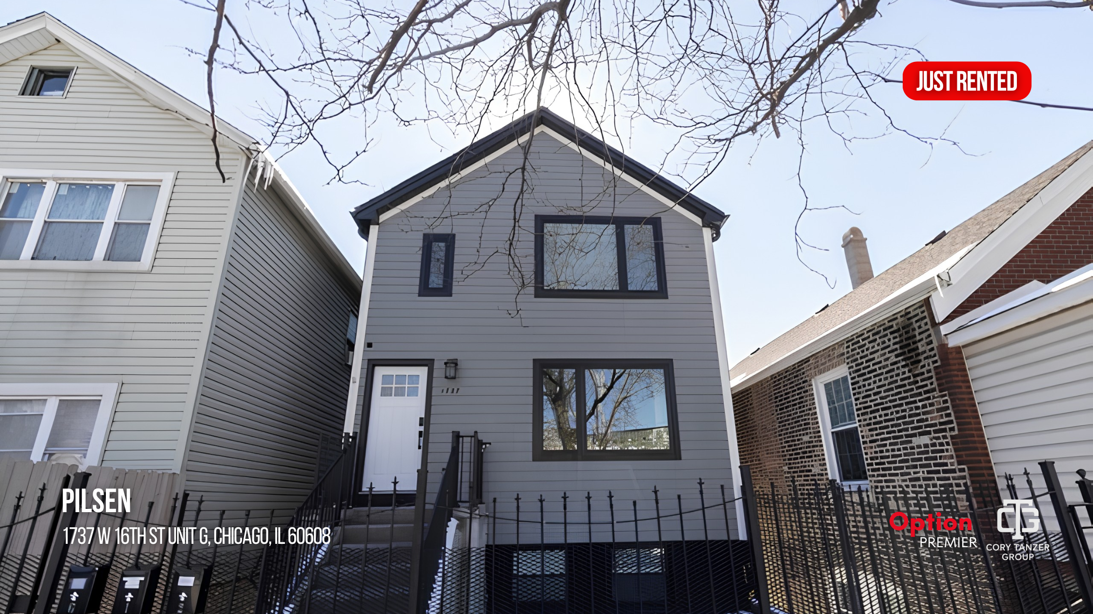 Garden Unit Just Rented in Pilsen — 1737 W 16th St Unit G, Chicago, IL 60608