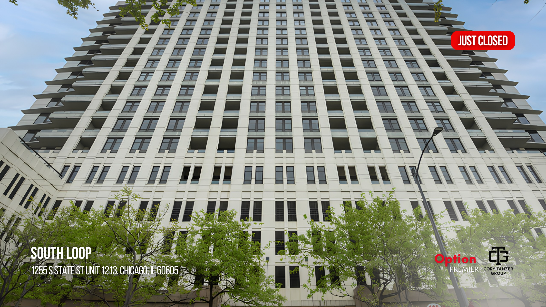 High-Floor Condo Just Closed in South Loop: 1255 S State St Unit 1213, Chicago, IL 60605