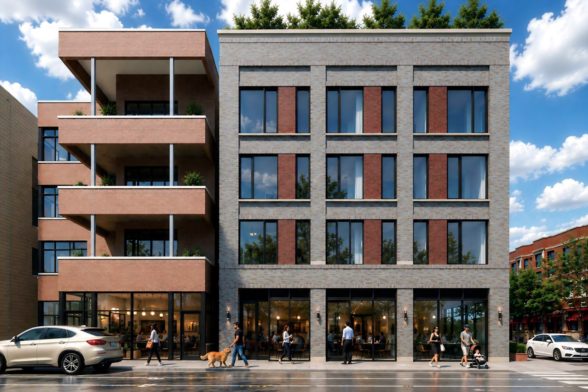 George Street Pub Site Could Become 20-Unit Lake View Mixed-Use Building