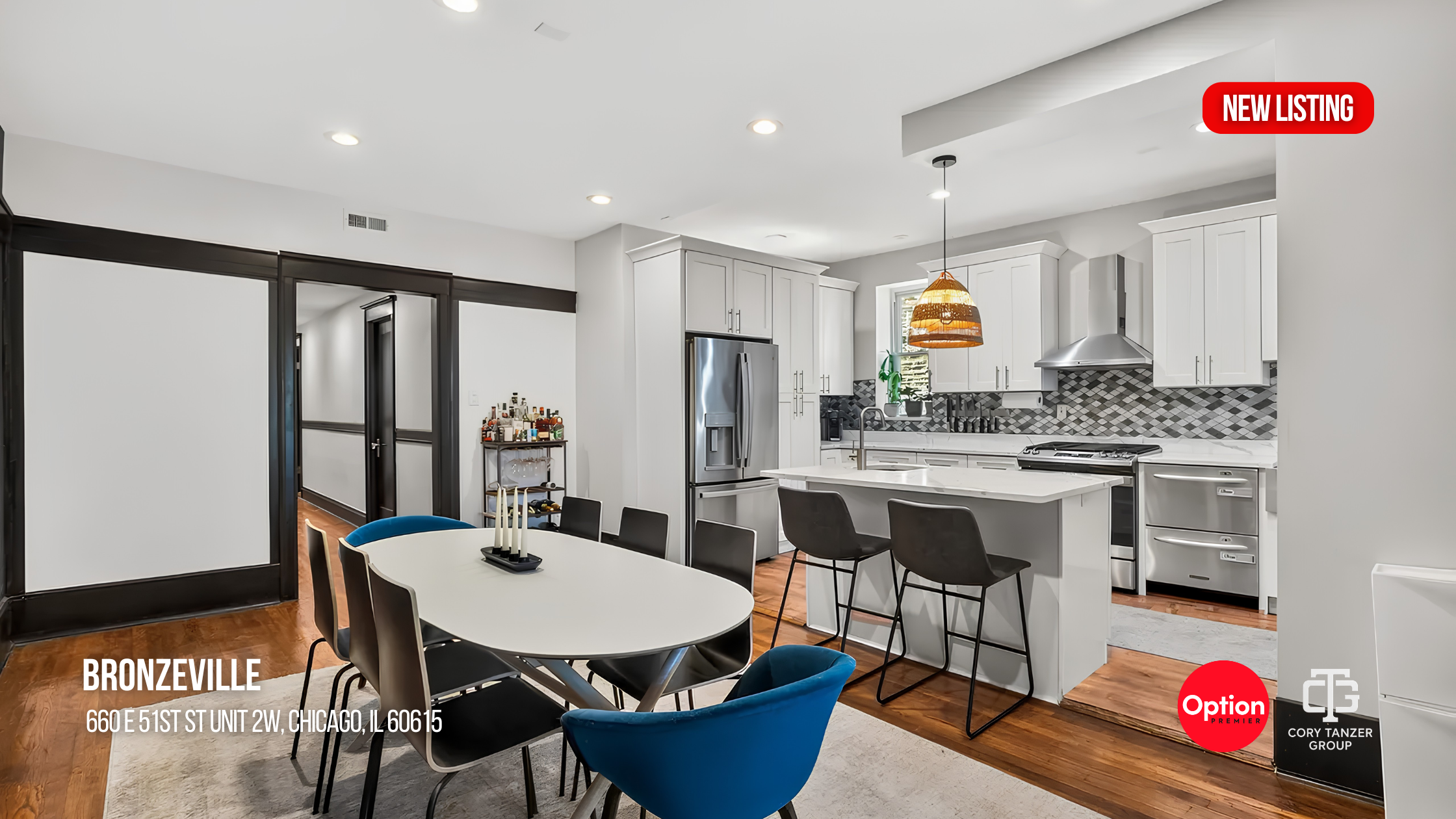 Renovated Bronzeville Condo Under $350K Near Hyde Park: 660 E 51st St Unit 2W, Chicago, IL 60615