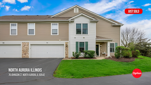 End-Unit Townhome Just Closed in North Aurora: 76 Johnson Ct, North Aurora, IL 60542